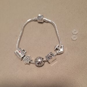 TRAVEL Charm Bracelet